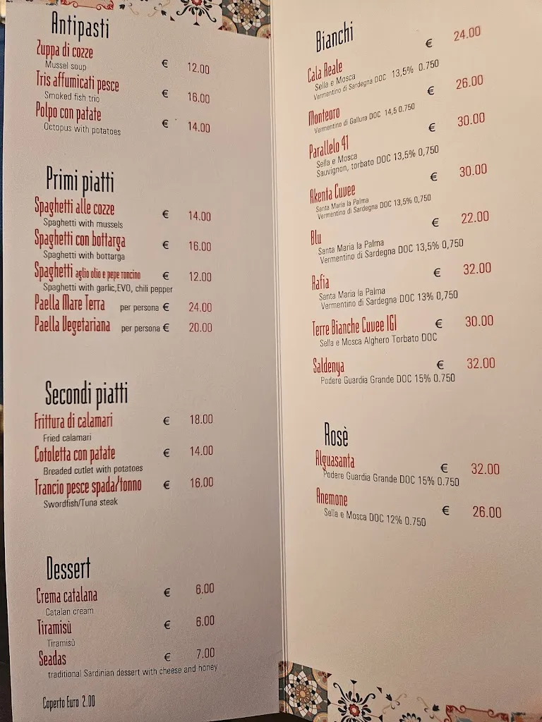 Menu_Mirador Alghero_Alghero_image_2