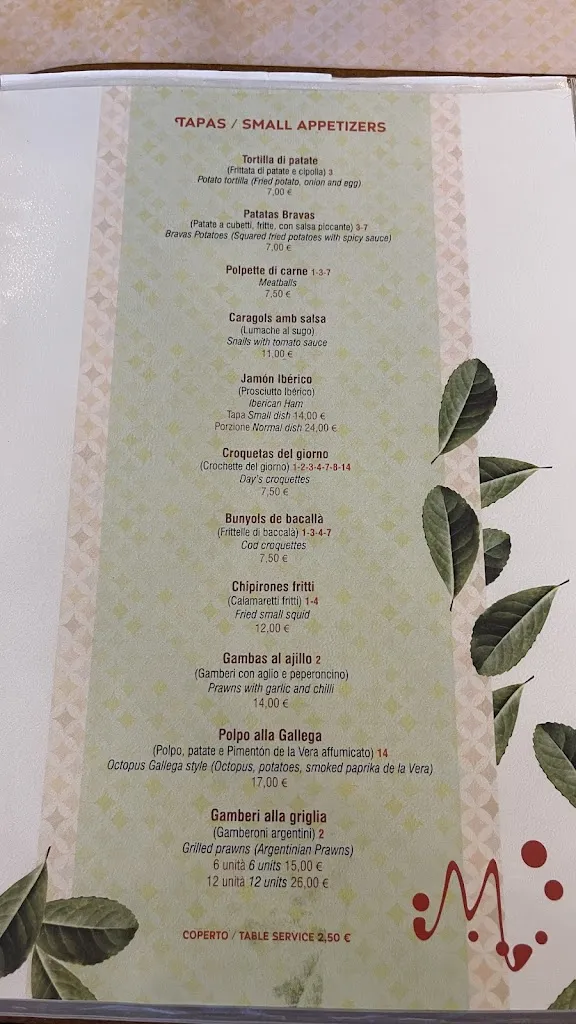 Menu_Morizzio Grill & Restaurant_Alghero_image_4