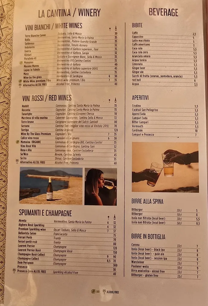 Menu_Ristorante Angedras Sea View Bistro_Alghero_image_4