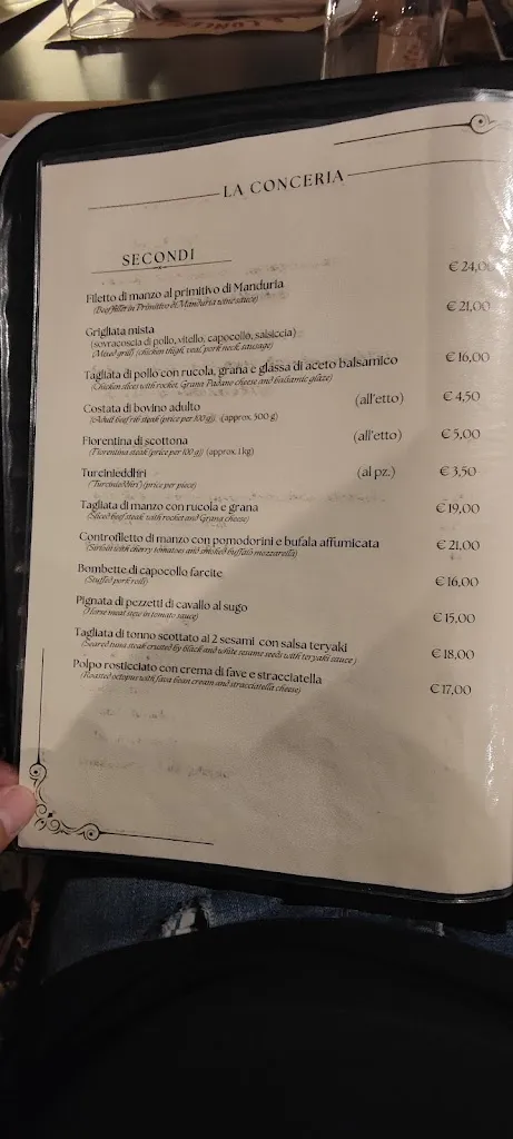 Menu_Ristorante La Conceria_Galatina_image_4