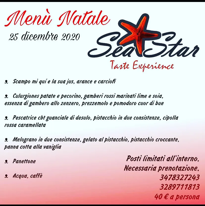 Menu_SEA STAR- restaurant- sunset view_Alghero_image_3