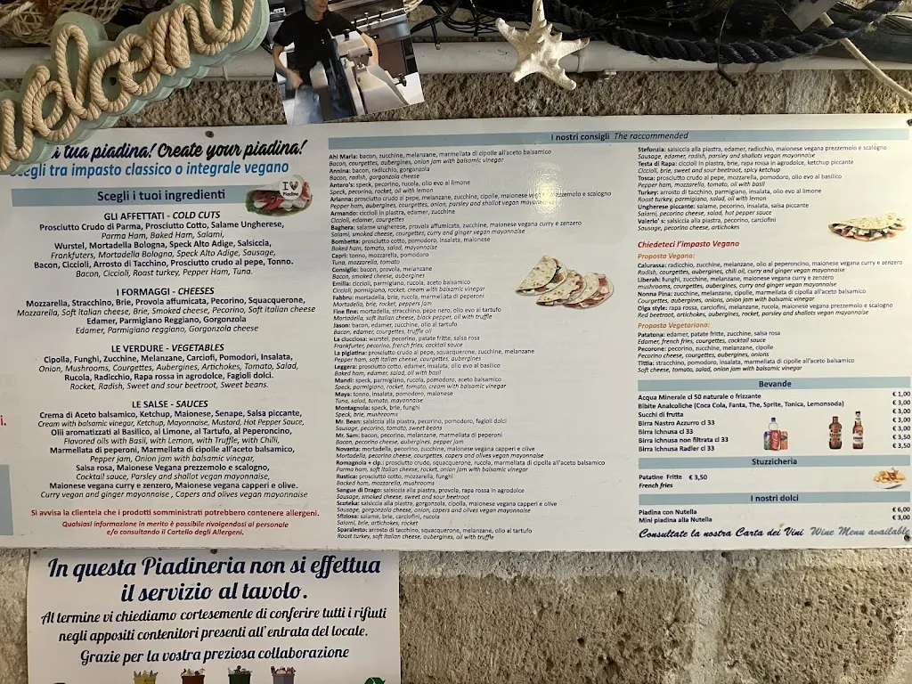 Menu_La piadina del pozzo_Alghero_image_1