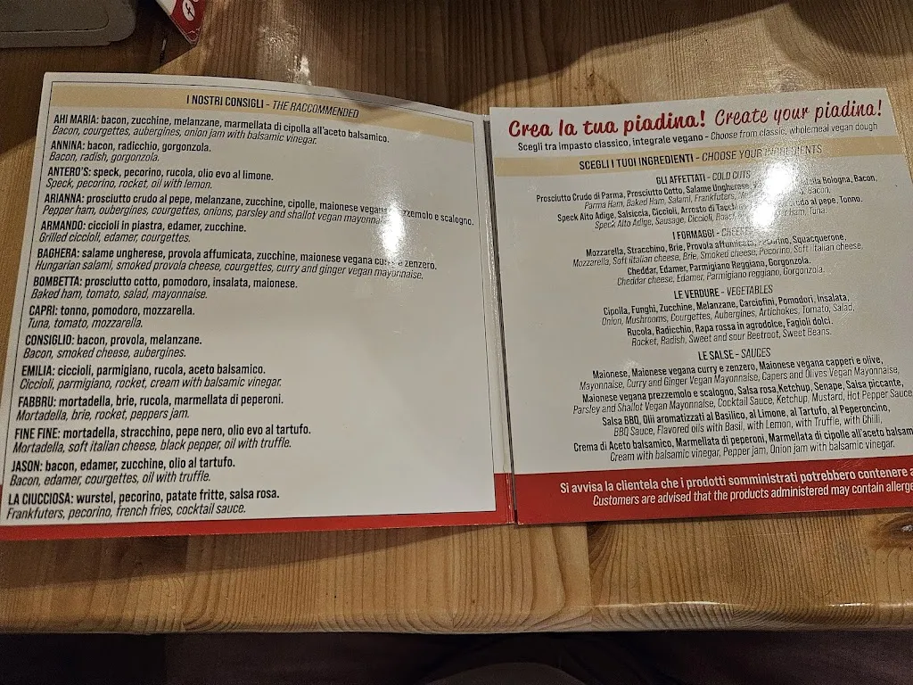 Menu_La piadina del pozzo_Alghero_image_3