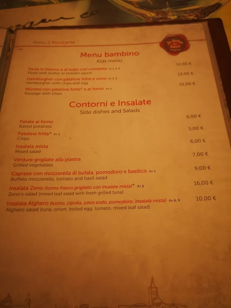 Menu_La Bottega dei Sapori_Alghero_image_3