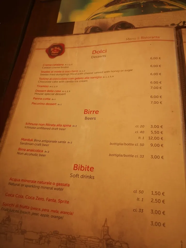 Menu_La Bottega dei Sapori_Alghero_image_4