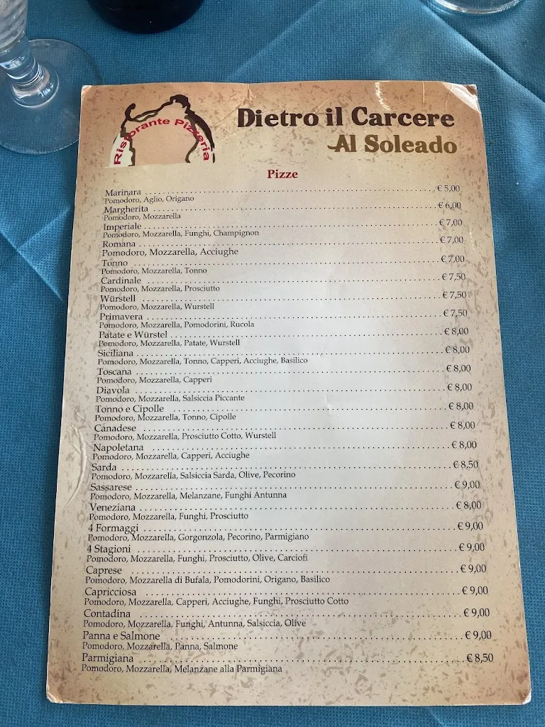 Menu_Bar Ristorante Dietro il Carcere_Alghero_image_1