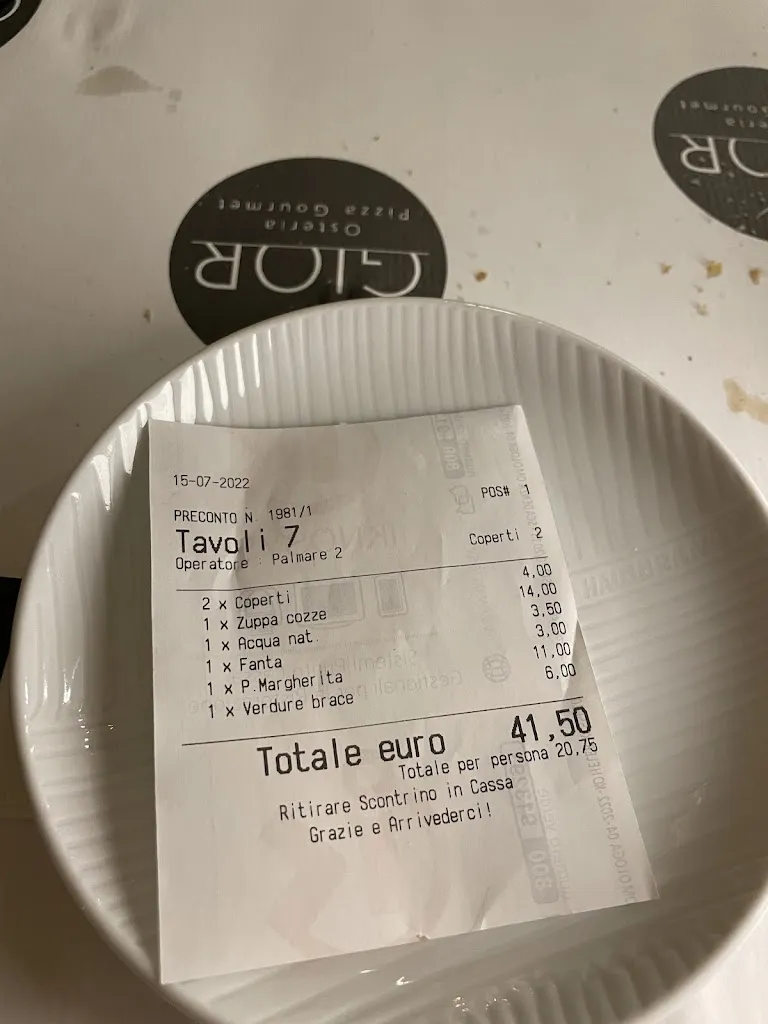 Gior Osteria Pizza Gourmet_Alghero_menu_image_1