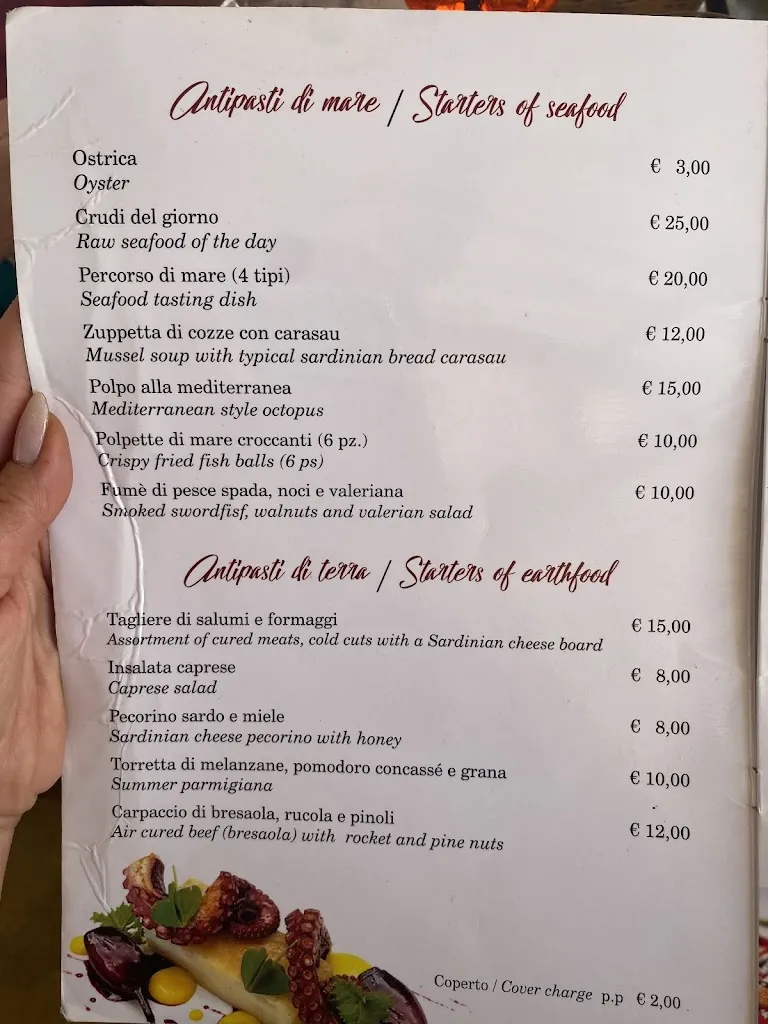 Menu_Lo Chalet Ristorante Wine & Bar_Alghero_image_2