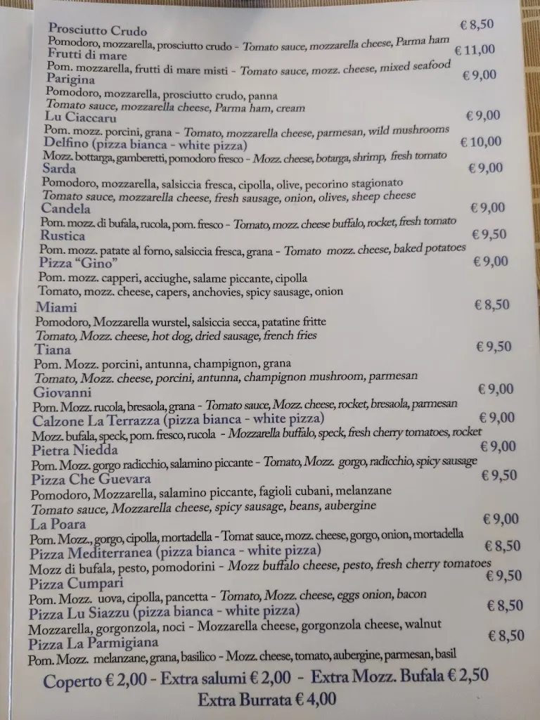 Menu_Ristorante La Terrazza Pizzeria_Arzachena_immagine_4