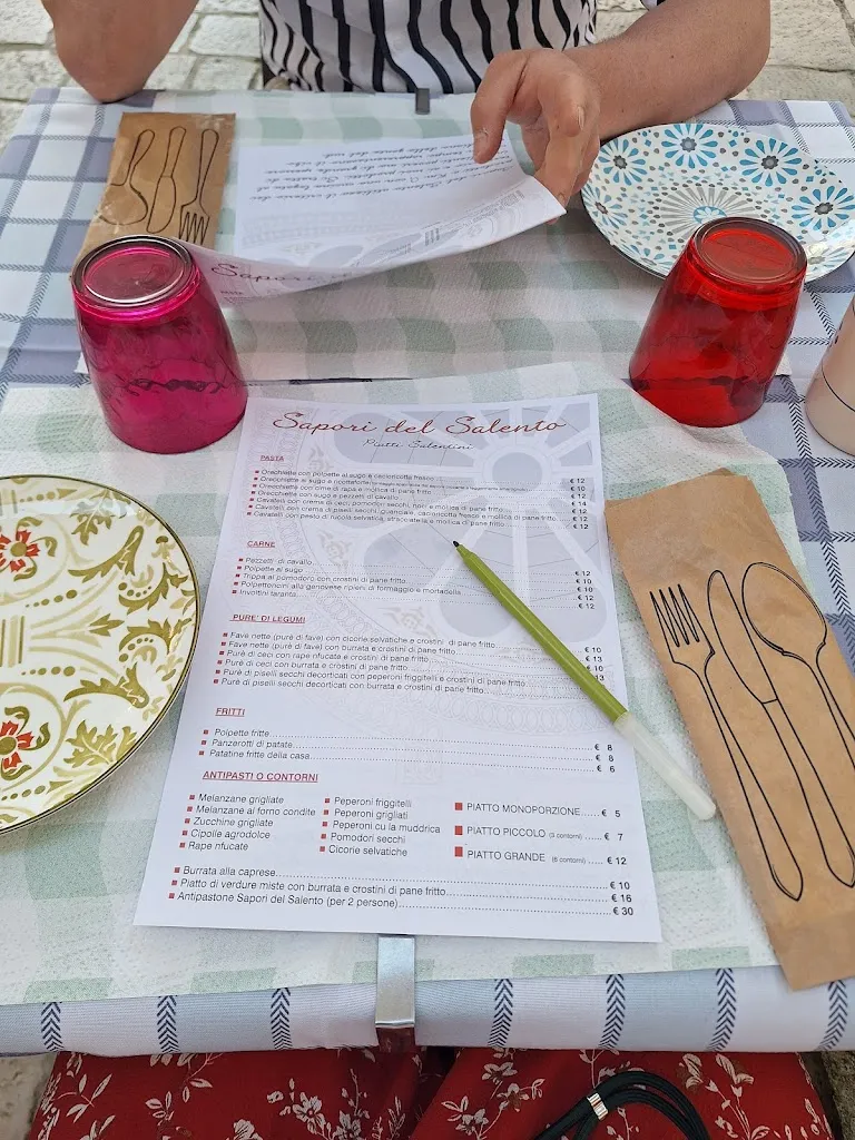 Menu_Trattoria santa caterina sapori del salento_Galatina_image_1