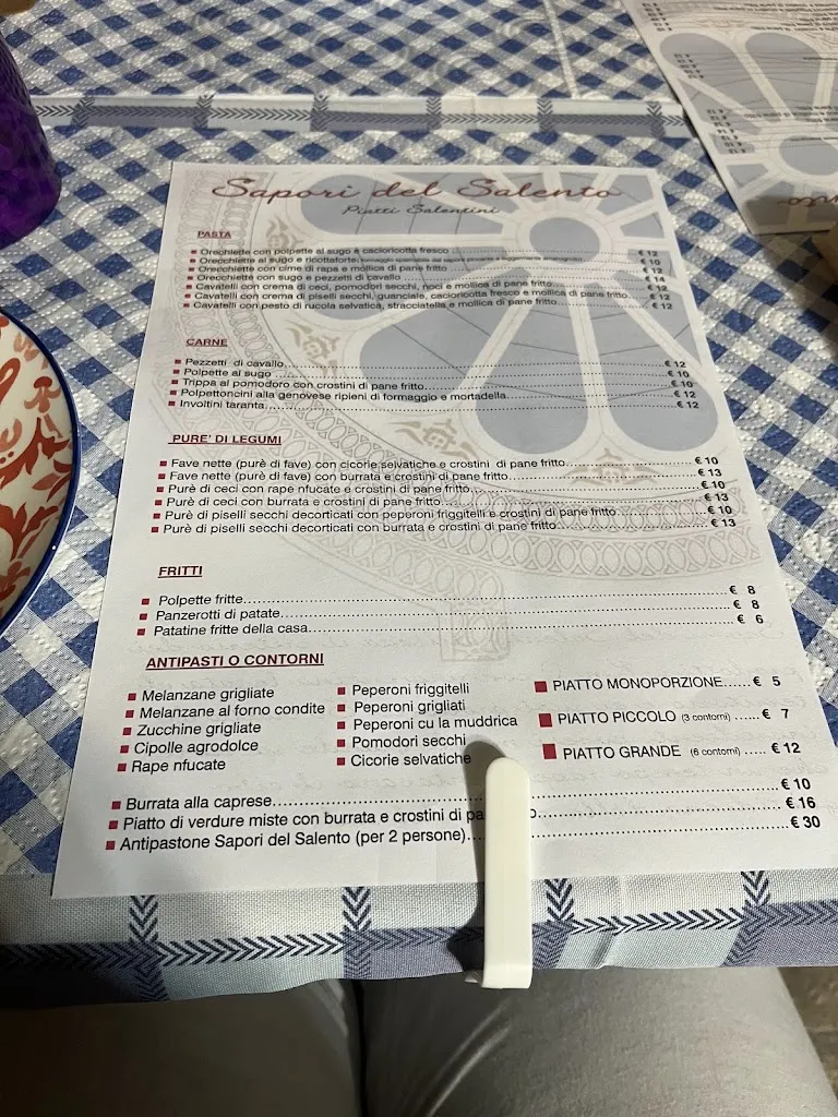 Menu_Trattoria santa caterina sapori del salento_Galatina_image_2
