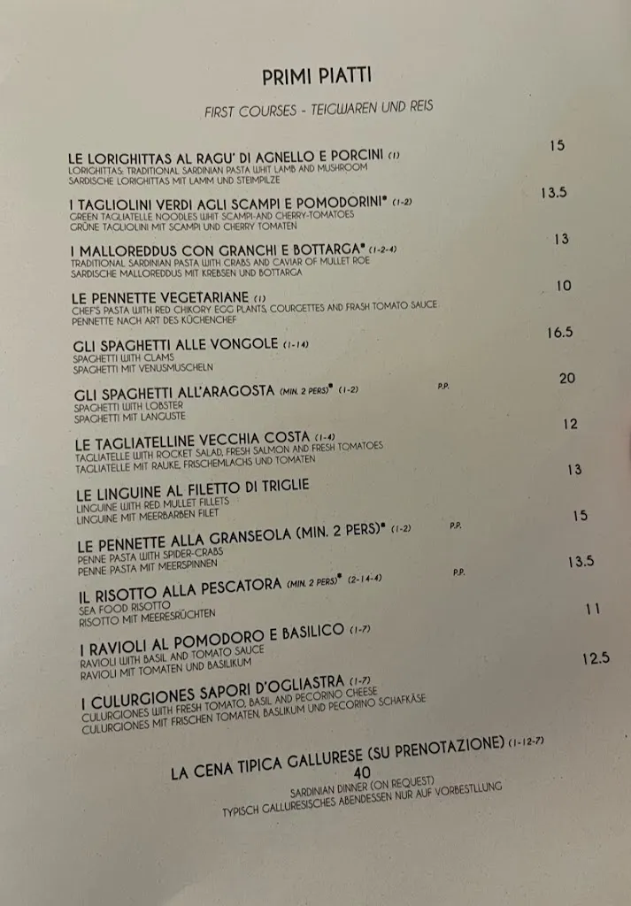 Menu_Ristorante Pizzeria La Vecchia Costa_Arzachena_image_1