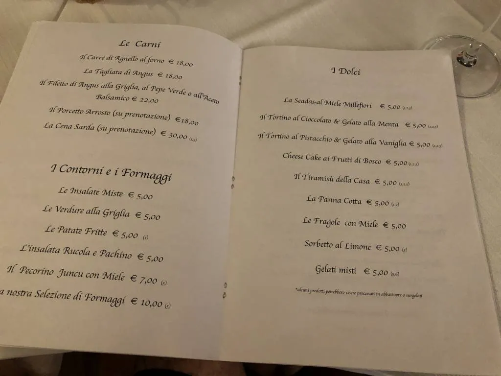 Menu_La Ruota Ristorante Pizzeria_Arzachena_image_3