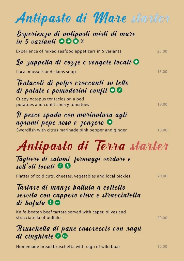 Menu_Ristorante & Affitta camere - Locanda Domus De Vida_Arzachena_image_1