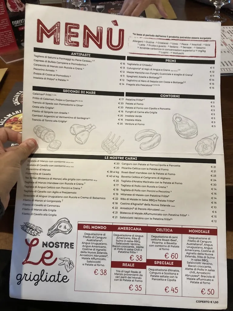 Menu_El Carnicero_Assemini_image_3