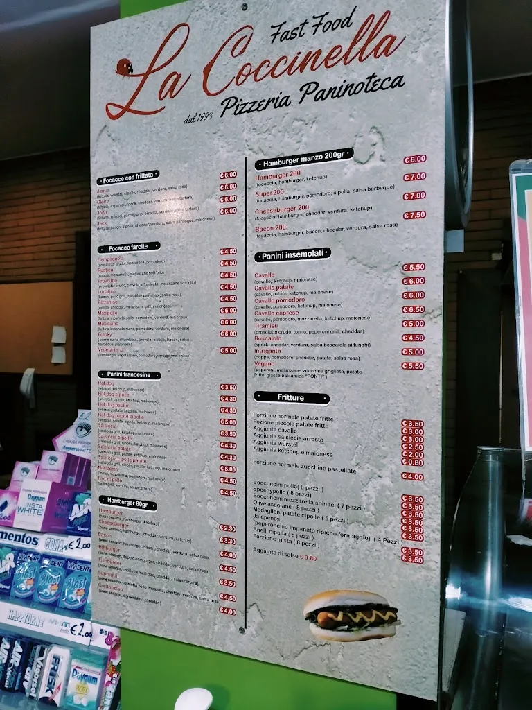 Menu_La Coccinella Fast Food_Assemini_image_2