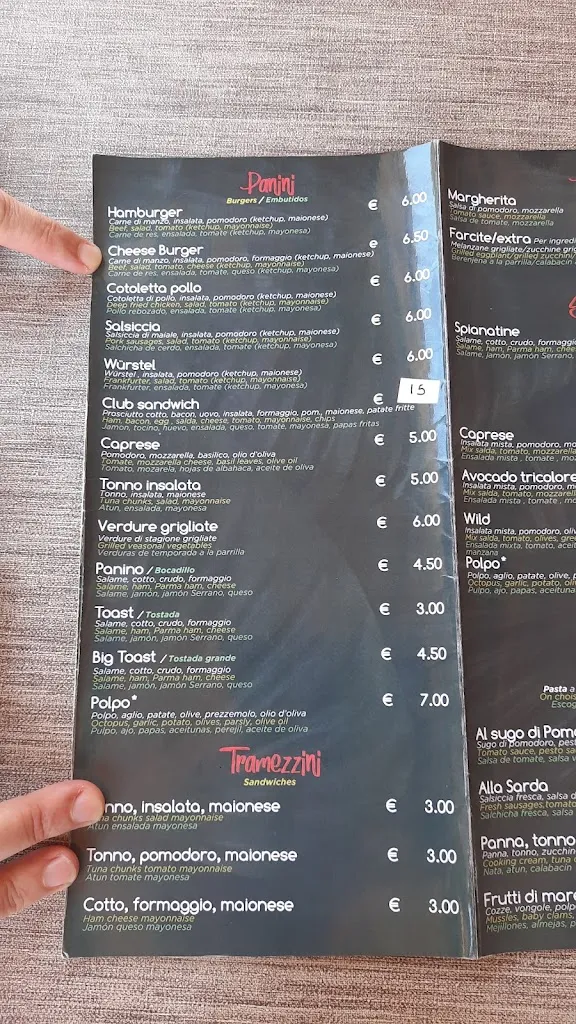 Menu_Wild Bar_Badesi_image_1