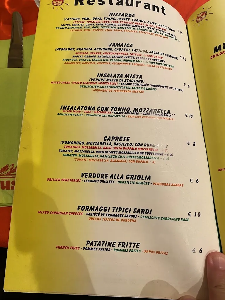 Menu_Coccodrillus Pizza Restaurant_Badesi_image_4