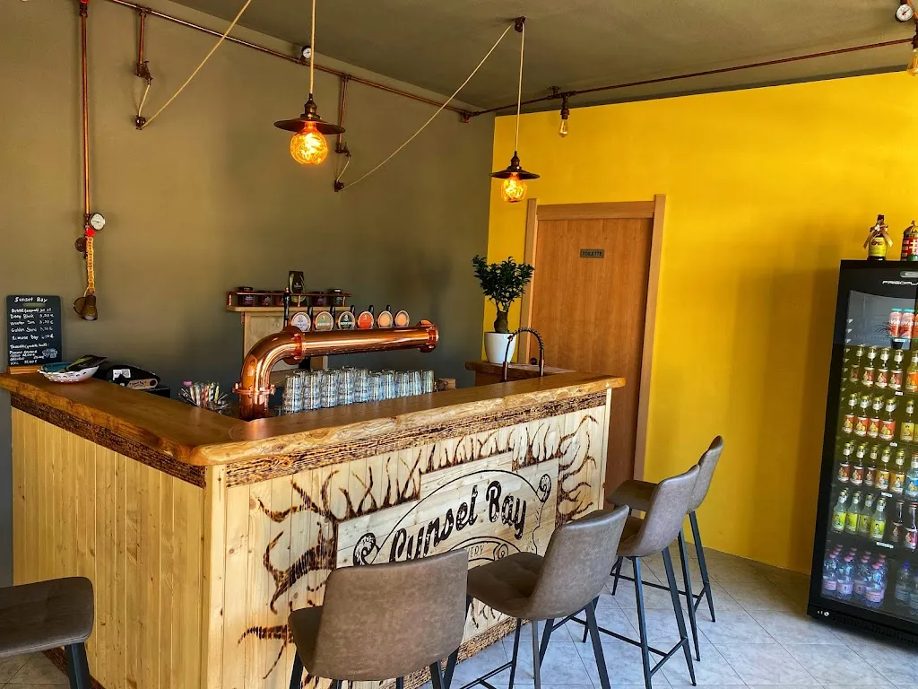 Sunset Bay Brewery restaurant in Badesi