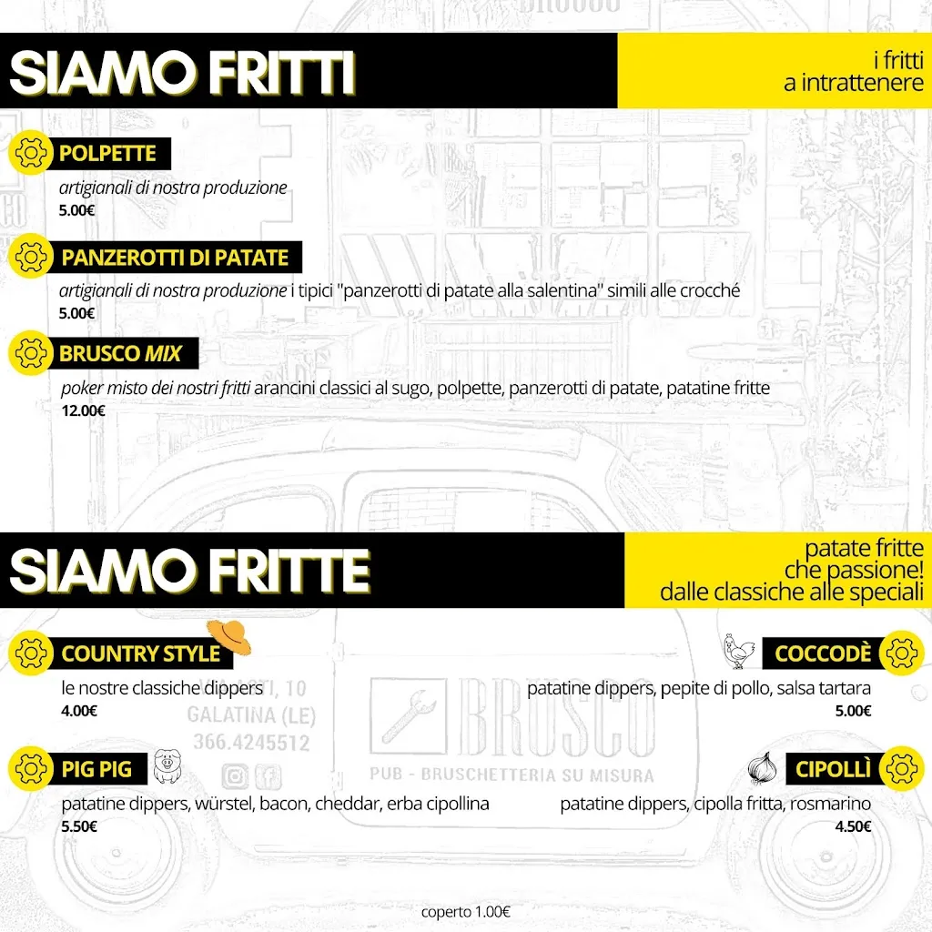Menu_Brusco | Bruschetteria Creativa_Galatina_immagine_1