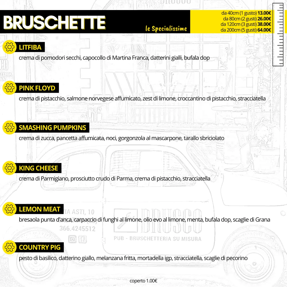 Menu_Brusco | Bruschetteria Creativa_Galatina_immagine_4