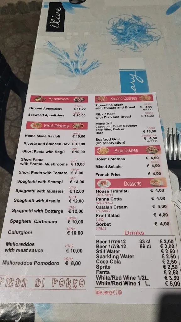 Menu_Piede Di Porko_Bari Sardo_image_1