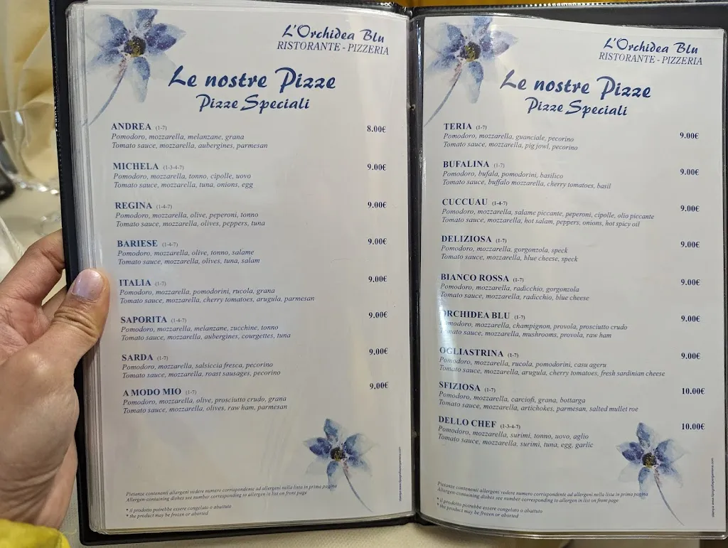 Menu_Orchidea Blu_Bari Sardo_image_2