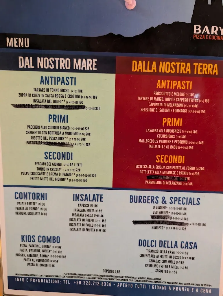Menu_Bary Pizza e Cucina_Bari Sardo_image_1