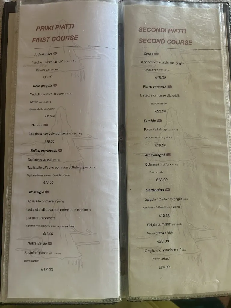 Menu_Trattoria Pedra Longa_Baunei_image_2