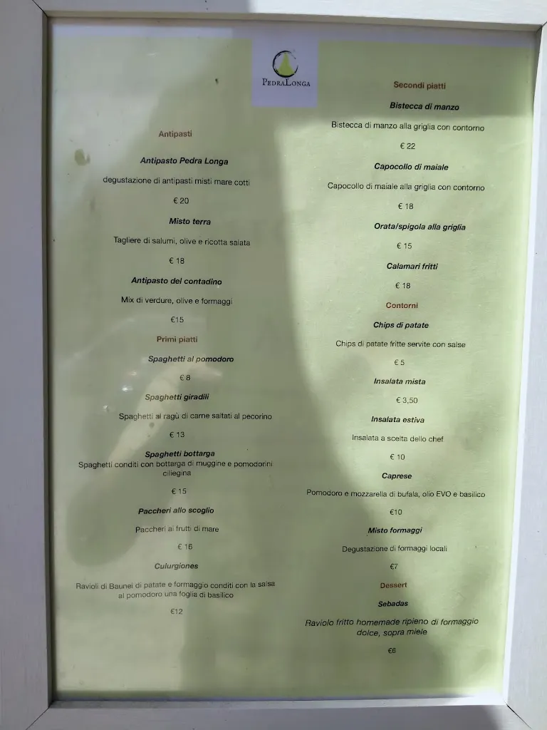 Menu_Trattoria Pedra Longa_Baunei_image_3