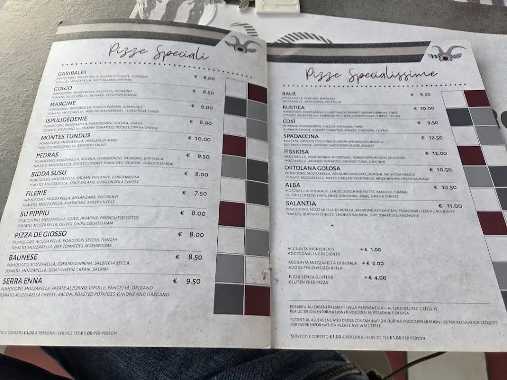 Menu_Bar cafe Ristorante Pizzeria Baunei_Baunei_image_3