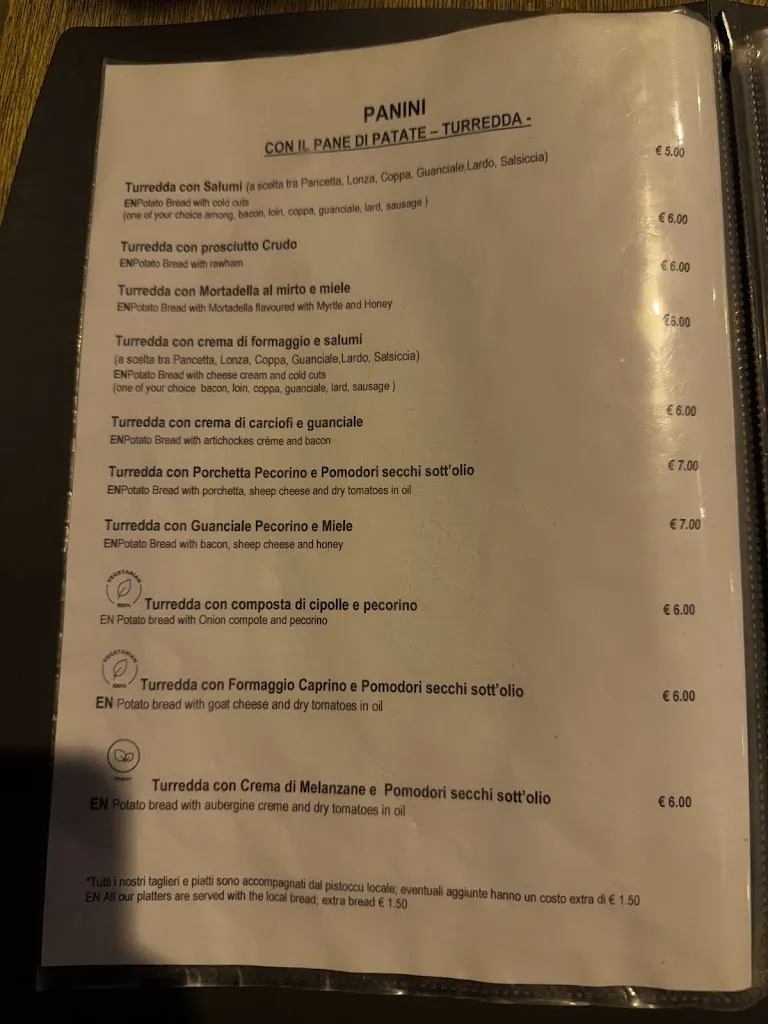 Menu_Dispensa 125 Vendita e degustazione di prodotti tipici sardi artigianali, Enoteca_Baunei_image_1