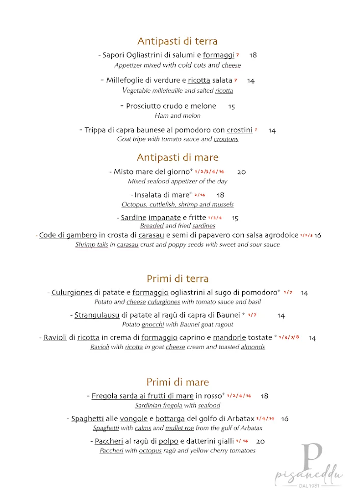 Menu_Bar Ristorante Pizzeria Pisaneddu_Baunei_image_3
