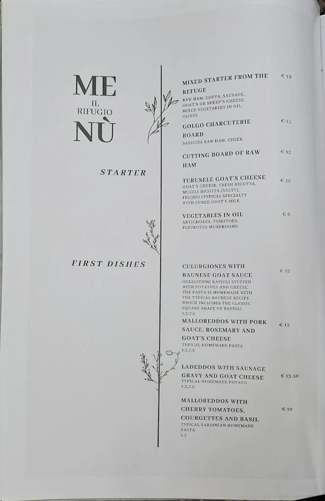 Menu_Rifugio Cooperativa Goloritzè_Baunei_image_3