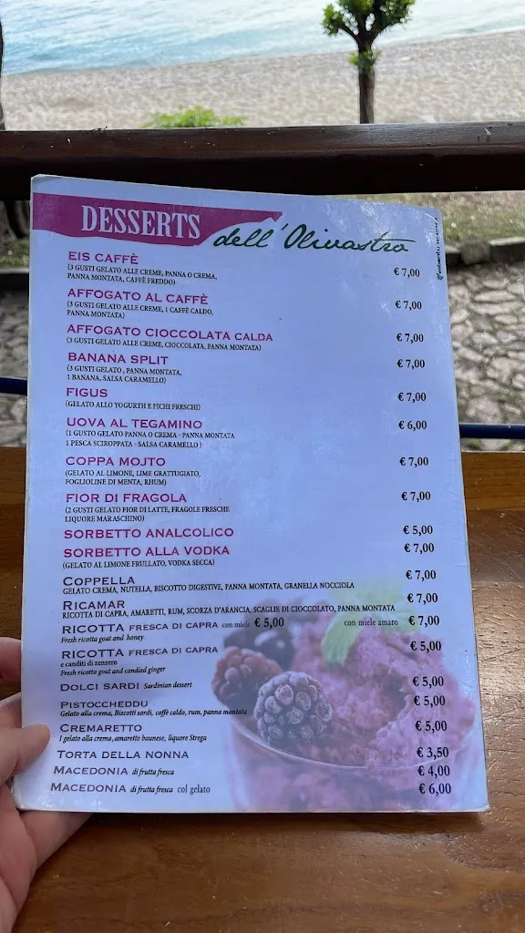 Menu_L'Olivastro Bar_Baunei_image_3