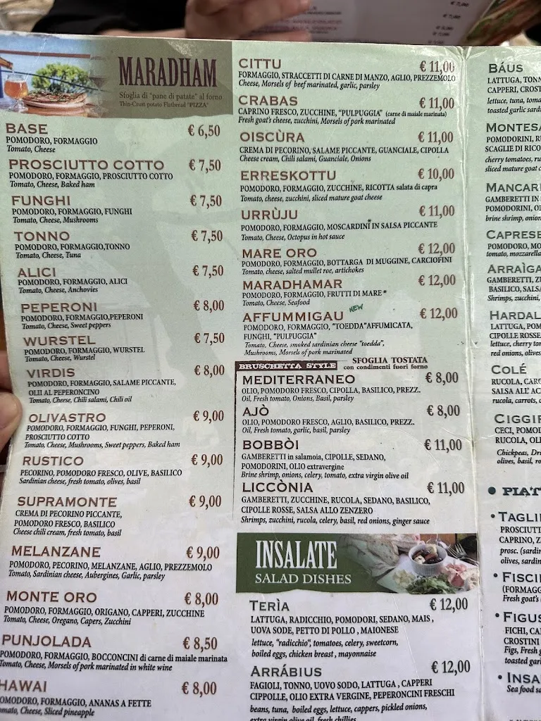 Menu_L'Olivastro Bar_Baunei_image_4