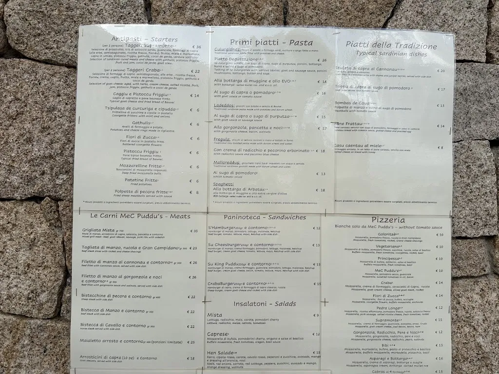 Menu_MeC Puddu's_Baunei_immagine_1