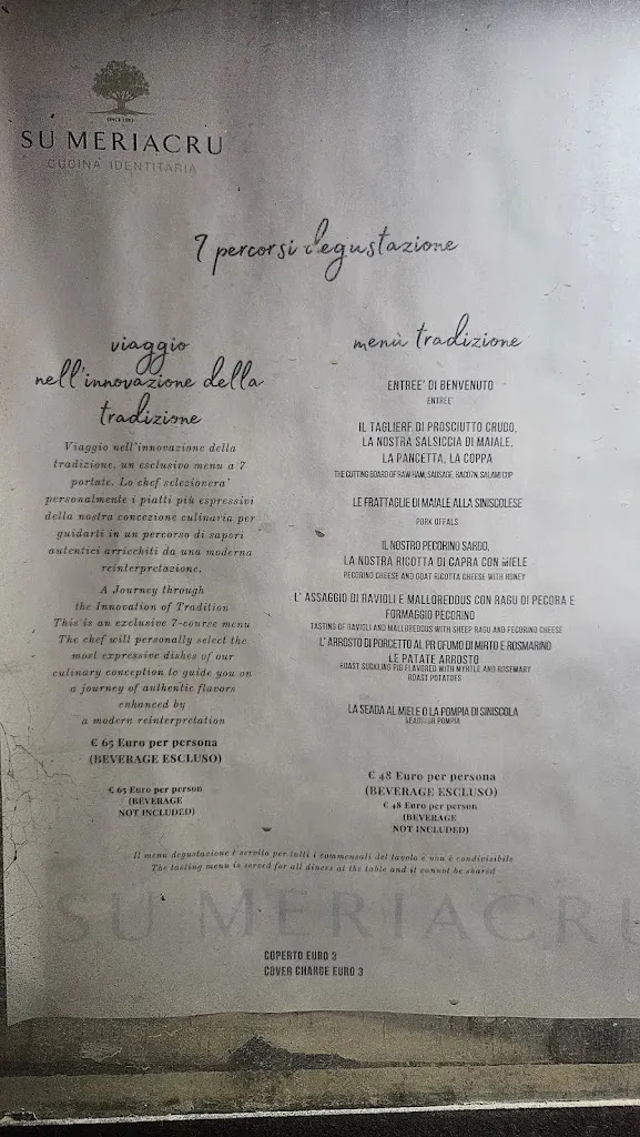 Menu_Su Meriacru | Cucina Identitaria_Berchidda_image_1