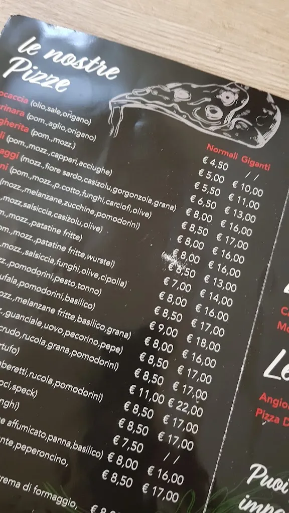 Menu_Pizzeria La chiacchiera_Birori_image_1