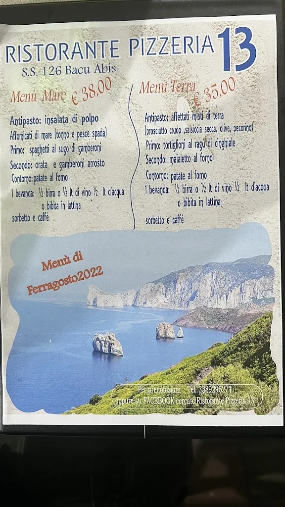 Menu_Ristorante Pizzeria 13_Bacu Abis_image_2