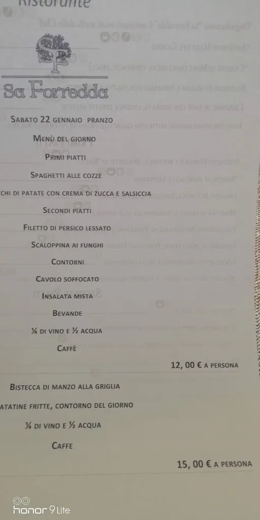 Menu_Ristorante Sa forredda da Paolo_Bacu Abis_image_4