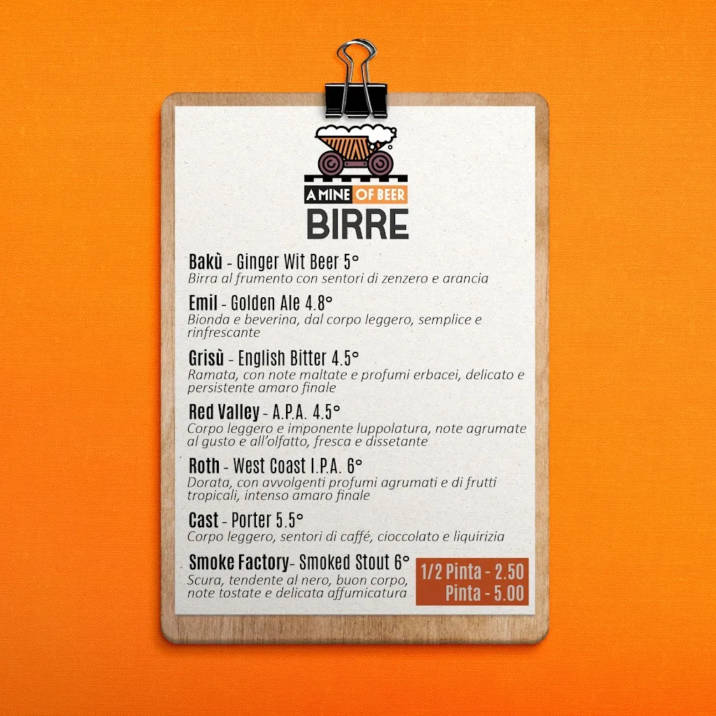 Menu_A Mine Of Beer_Bacu Abis_image_1