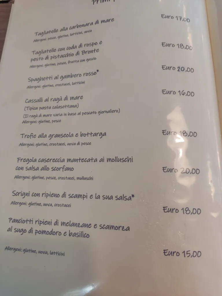 Menu_Ristorante Perla da Donatello_Bacu Abis_image_1