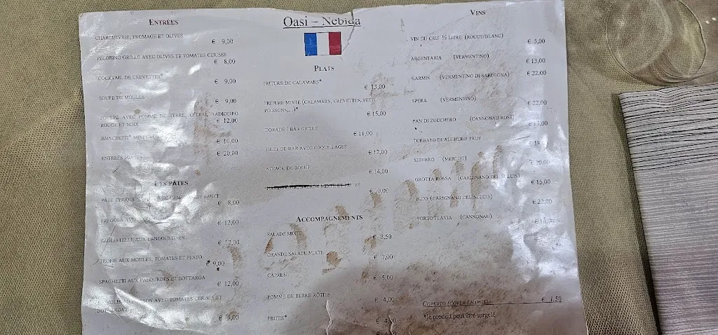 Menu_Restaurant café Oasi_Bacu Abis_image_1