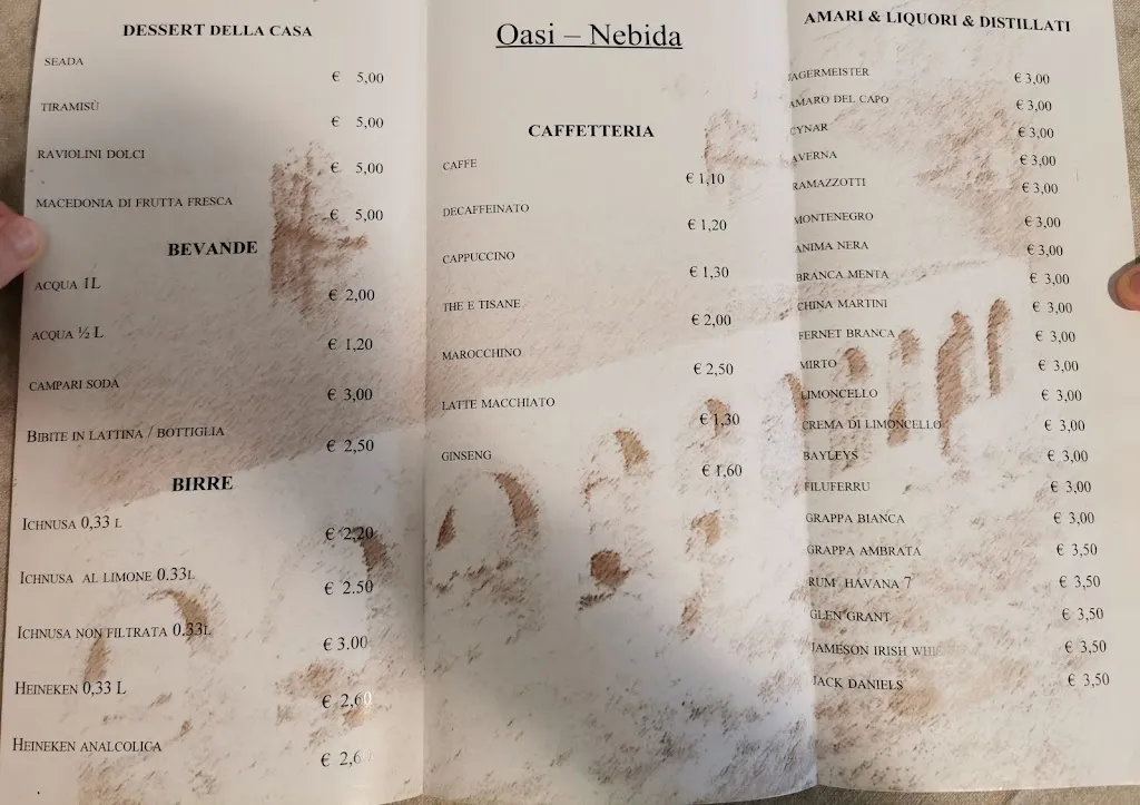 Menu_Restaurant café Oasi_Bacu Abis_image_2