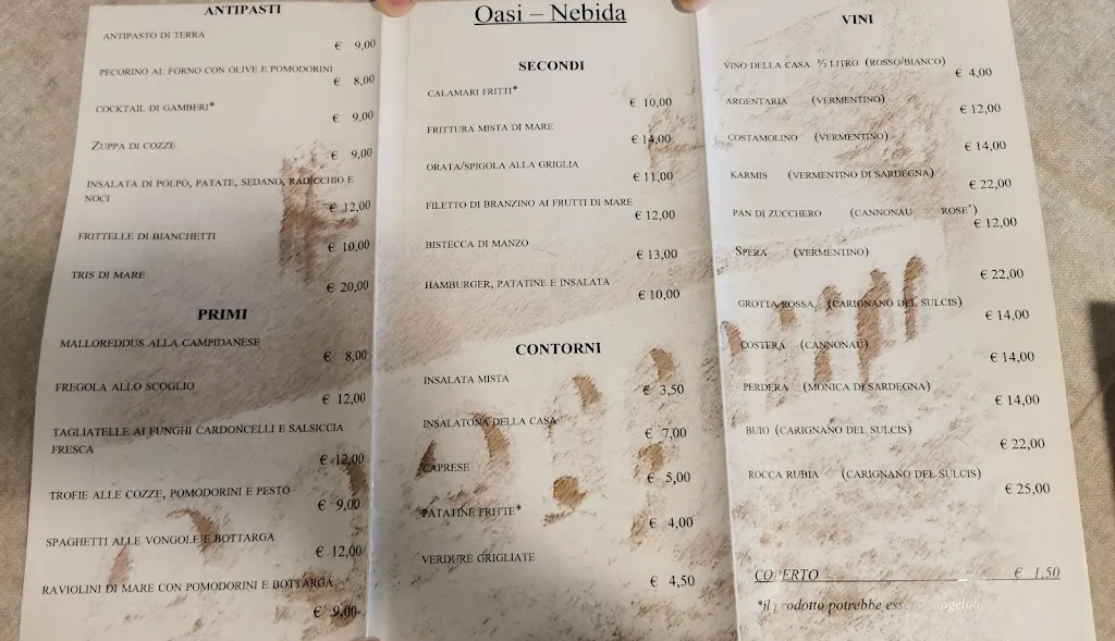 Menu_Restaurant café Oasi_Bacu Abis_image_3