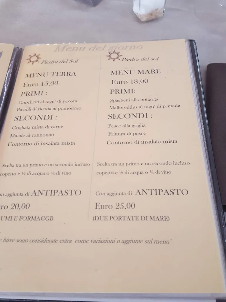 Menu_Piedra Del Sol Restaurant & Room_Bacu Abis_image_1