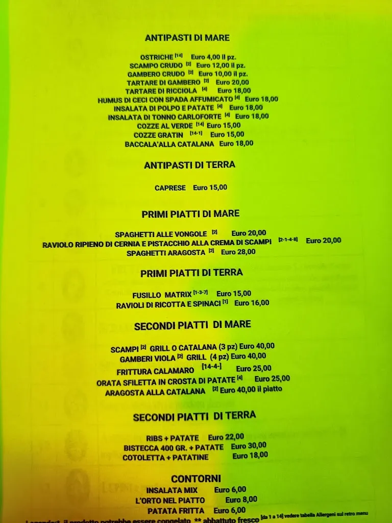 Menu_U' Palacca Restaurant_Bacu Abis_image_1