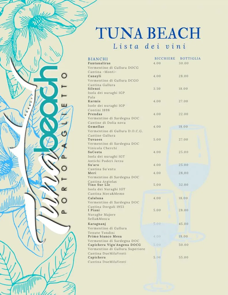 Menu_La Vecchia Tonnara_Bacu Abis_image_2