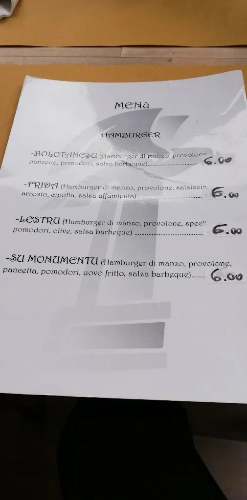 Menü_Ristobar Birreria Su Monumentu_Bolotana_Bild_1